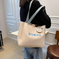 Large Capacity Soft Handbag Women's Shoulder Bag