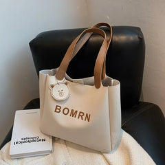 Large Capacity Soft Handbag Women's Shoulder Bag