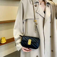 Women's Qiuling Chain Bag Messenger Bag Small Square Bag