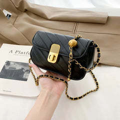 Women's Qiuling Chain Bag Messenger Bag Small Square Bag