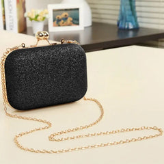 Bling Evening Party Handbag Wedding Clutch Bag with Chain