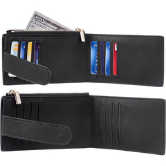 RFID Anti-Theft Card Bag Double Fold Wallet