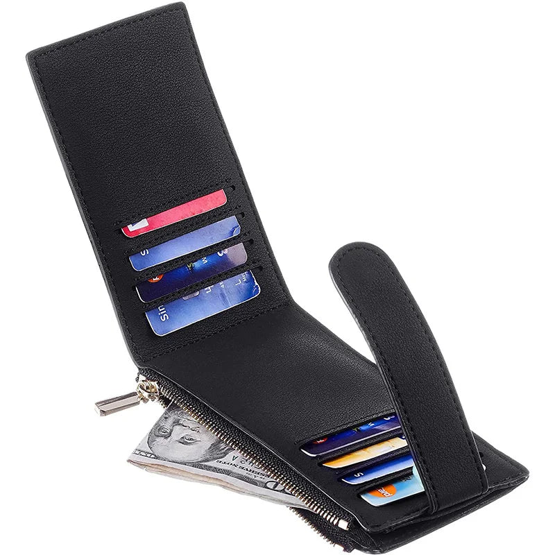 RFID Anti-Theft Card Bag Double Fold Wallet