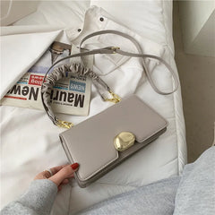 Women's Fold Portable Small Square Bag Crossbody Shoulder Bag