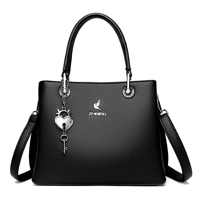 Soft Leather Shoulder Bag Women's Handbag