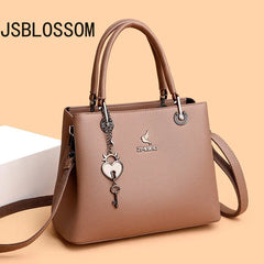 Soft Leather Shoulder Bag Women's Handbag