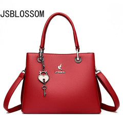 Soft Leather Shoulder Bag Women's Handbag