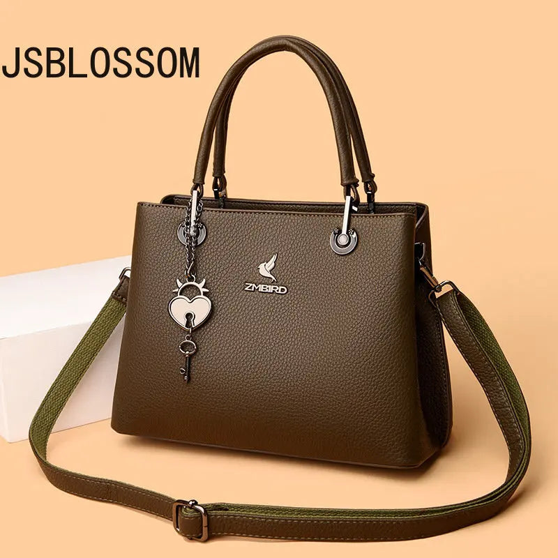 Soft Leather Shoulder Bag Women's Handbag
