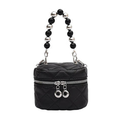 Women's Pearls Chain Mini Handbag Single Shoulder Messenger Bag