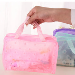 Women's Portable Travel Wash Bag Waterproof Cosmetic Storage Beauty