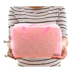 Women's Portable Travel Wash Bag Waterproof Cosmetic Storage Beauty