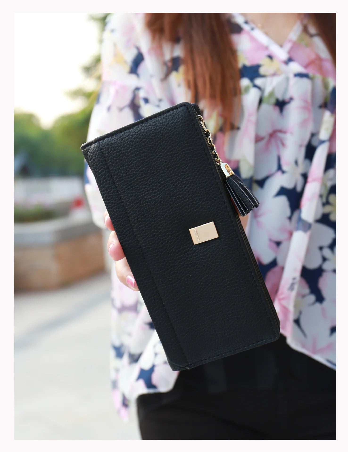Women's Long Zipper Handbag Wallet