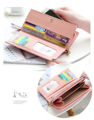 Women's Cat Lace Cartoon Wallet Purse Pendant