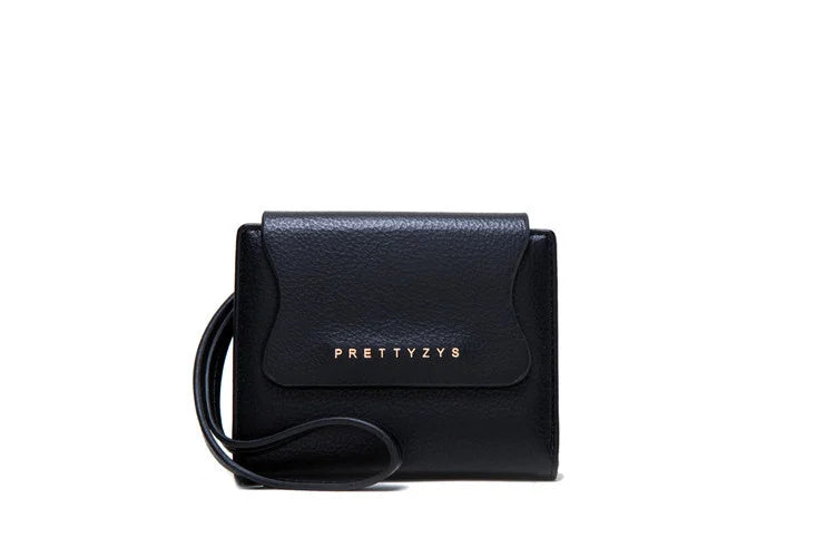 Women's Short Purse Small Fresh Zipper Wallet Large Capacity