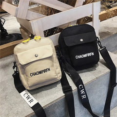 Women's Shoulder Bag 3D Leisure Handbag Outdoor Canvas Zipper Shoulder Bag