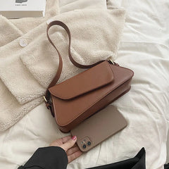 Women's Leather Shoulder Bag Crossbody Winter Purse