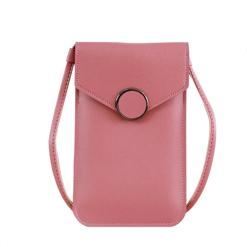 Women's Transparent Love Phone Bag Shoulder Messenger 798