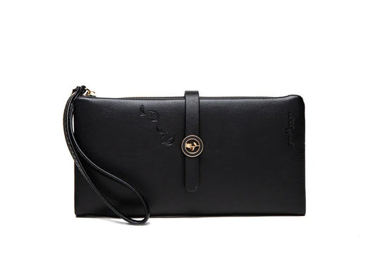 Women's High-Capacity Multifunctional Wallet Buckle Long Portable Belt Wallet