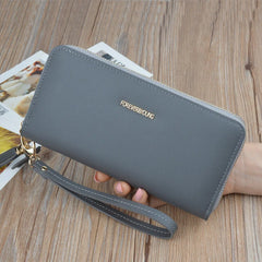 Large Capacity Women's Zipper Tassel Wallet