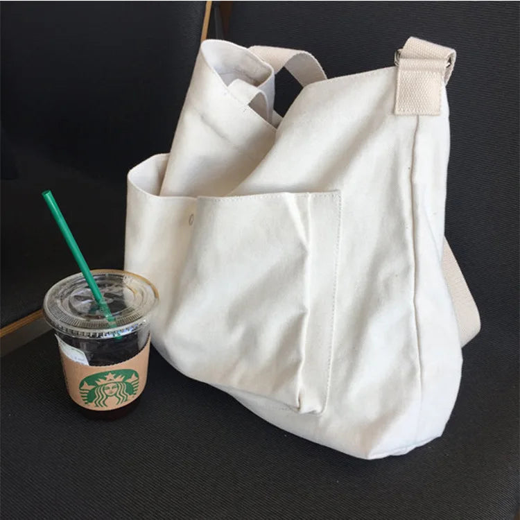 Large Capacity Shoulder Bag for College Students
