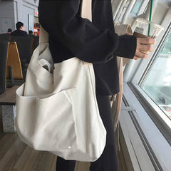 Large Capacity Shoulder Bag for College Students