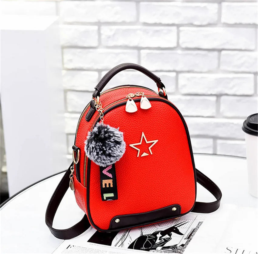 Women's Mini Backpack Anti Theft School Bag