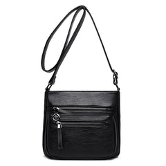 Women's Leather Satchel Shoulder Bag Crossbody Messenger Purse
