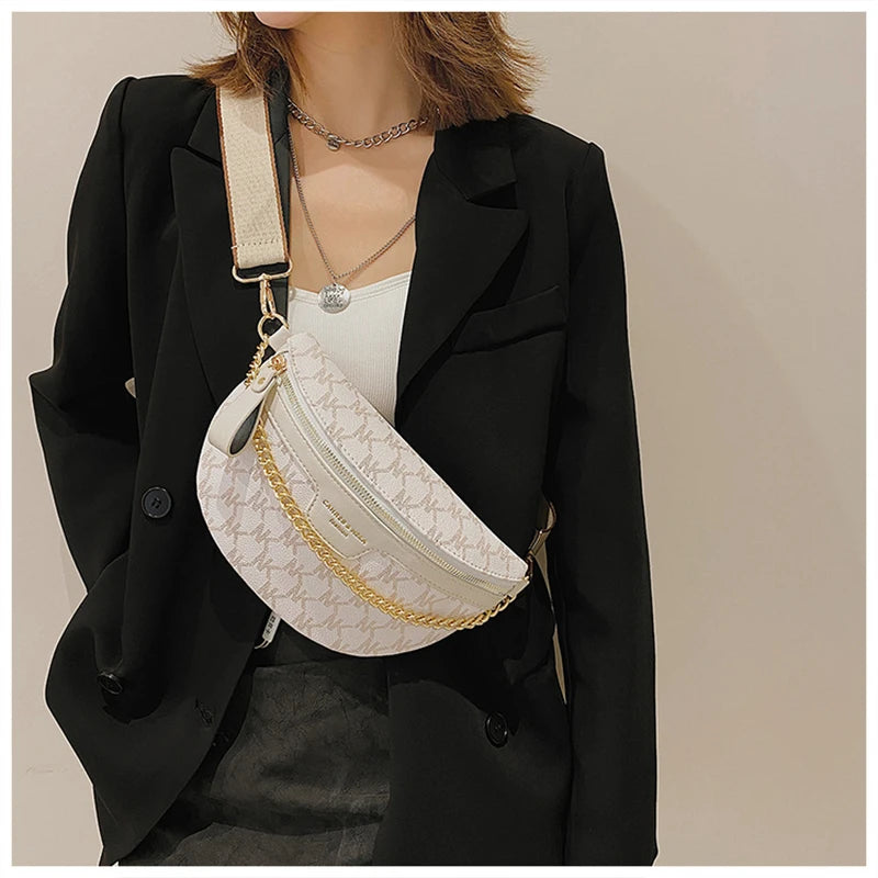 Vintage Letter Handbags Women Shell Shape Shoulder Bag