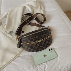 Vintage Letter Handbags Women Shell Shape Shoulder Bag