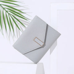 Womens Small Leather Pocket Wallet Ladies Mini Purse With ID Window