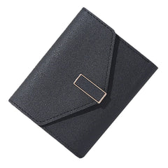 Womens Small Leather Pocket Wallet Ladies Mini Purse With ID Window