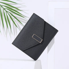 Womens Small Leather Pocket Wallet Ladies Mini Purse With ID Window