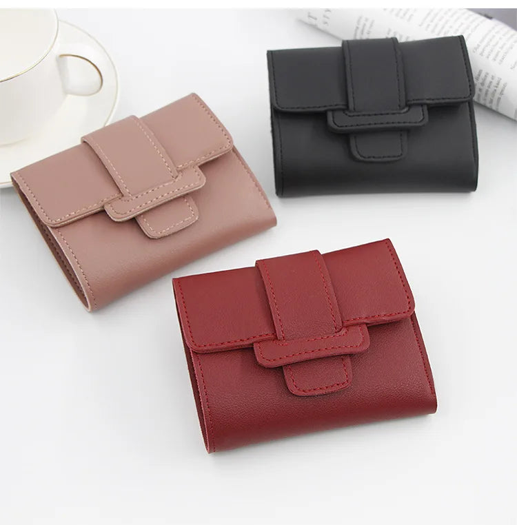 Wild Candy Pumping Belt Wallet 3-Fold Short Multi-card Organizer