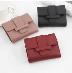 Wild Candy Pumping Belt Wallet 3-Fold Short Multi-card Organizer
