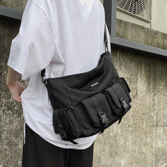 Japanese Style Messenger Bag for Men and Women