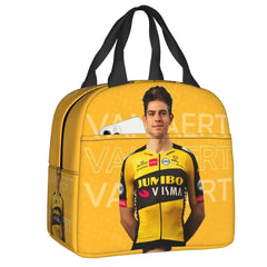 Van Aert Insulated Lunch Bag Portable Cooler Thermal Bento Box Women Children