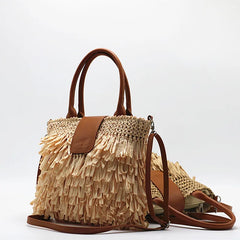 Woven Bag Handbag Straw Crossbody Bag