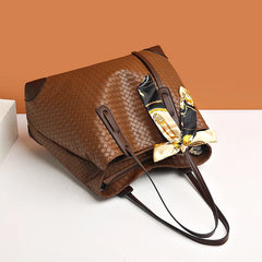Large Capacity Women's Shoulder Bag Soft Leather Handbag