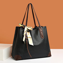 Large Capacity Women's Shoulder Bag Soft Leather Handbag