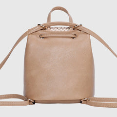 Straw Women Shoulder Backpack Bag Outdoor Travel