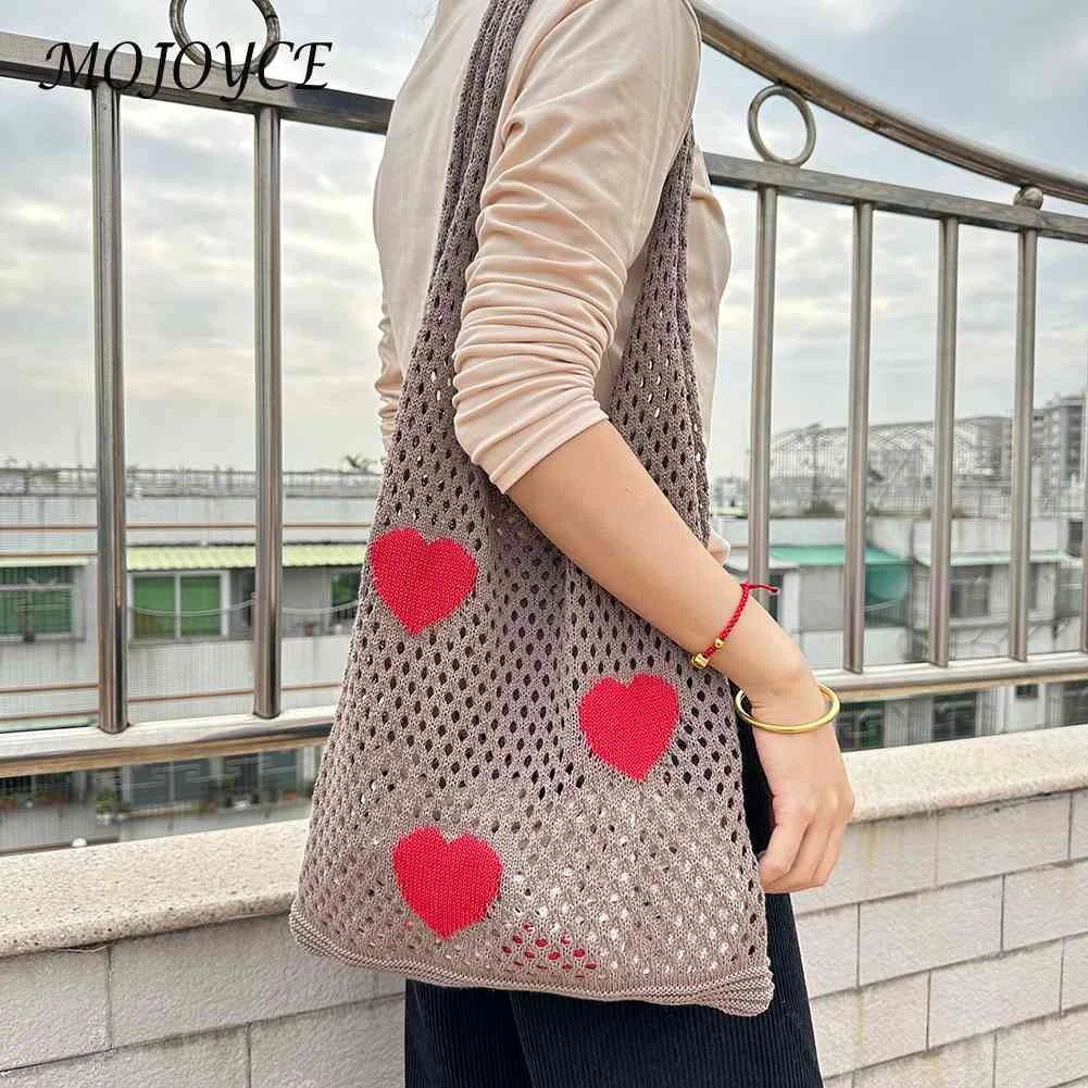 Mesh Net Beach Travel Handbag Large Capacity Eco-Friendly