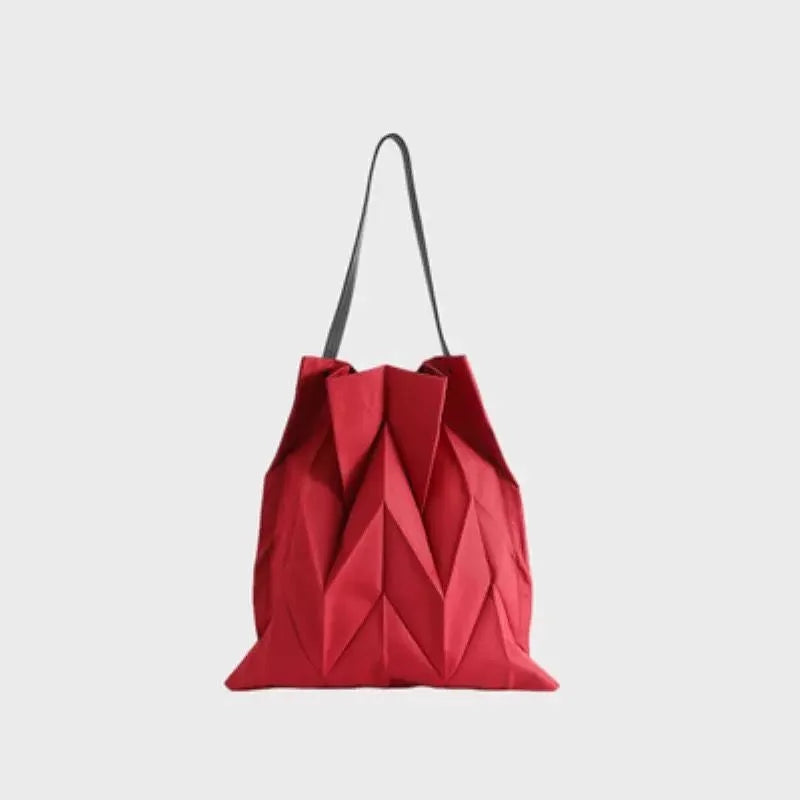 Canvas Women's Bag, Light and Portable Folding Shopping Tote