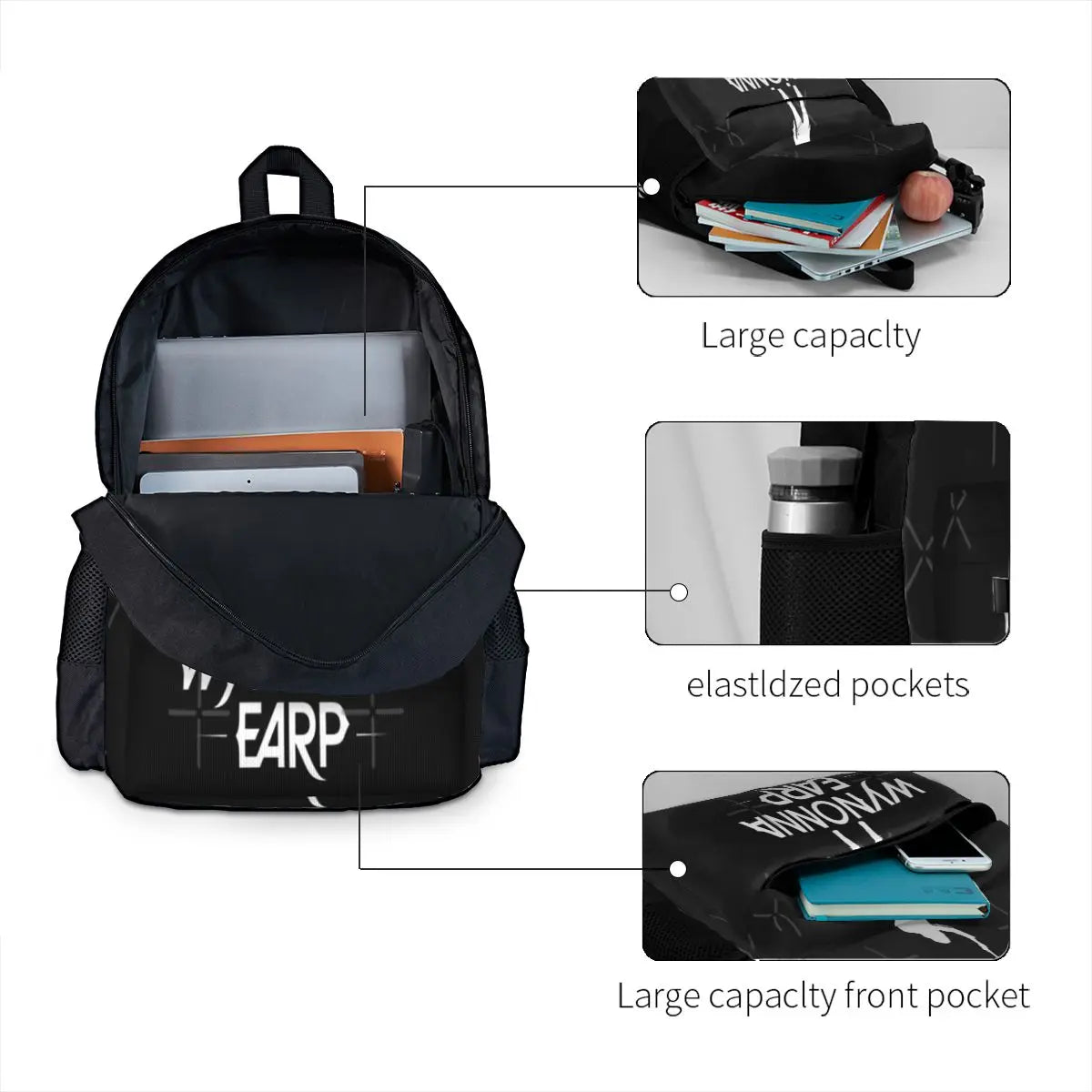 Wynonna Earp Silhouette Backpack - Men's & Women's Travel Bag
