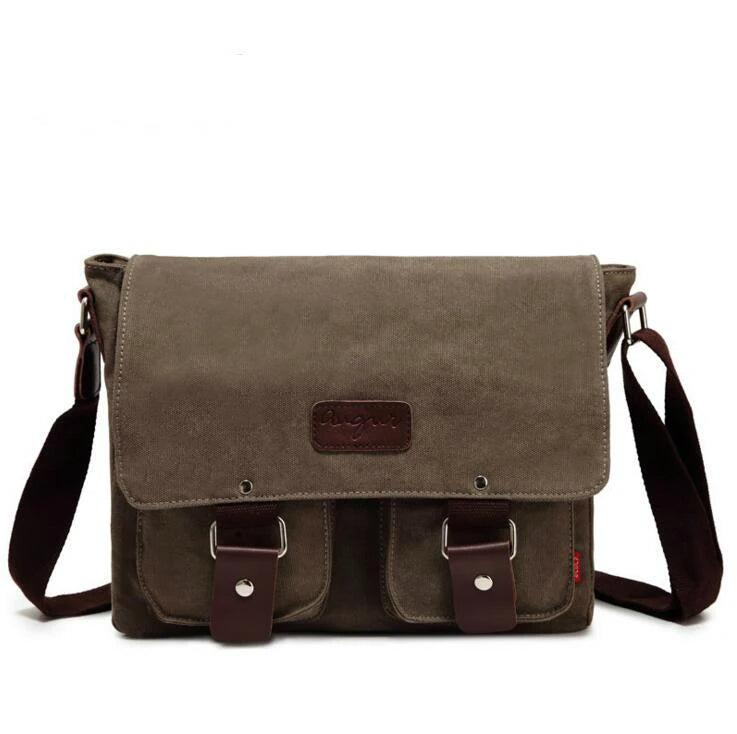 Men's Canvas Shoulder Bag Satchel