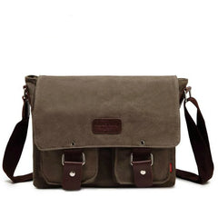 Men's Canvas Shoulder Bag Satchel