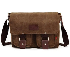 Men's Canvas Shoulder Bag Satchel