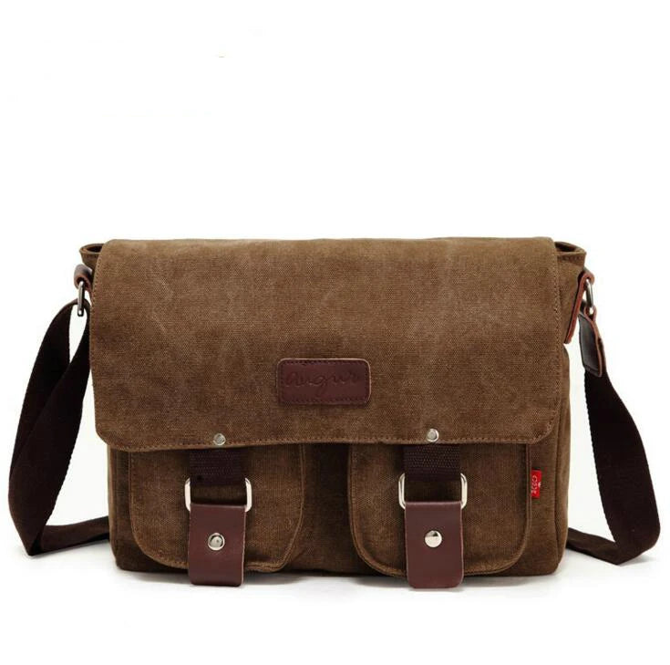 Men's Canvas Shoulder Bag Satchel