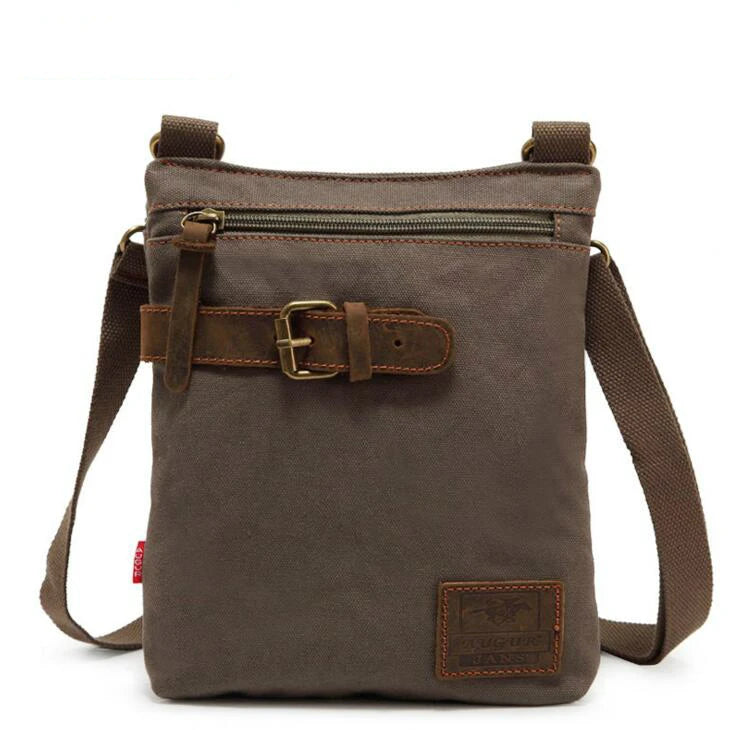 Hot Man Small Canvas Shoulder Bag Men Satchels Bag