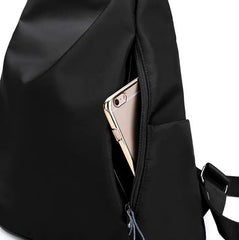 X-Online female nylon backpack travel bag