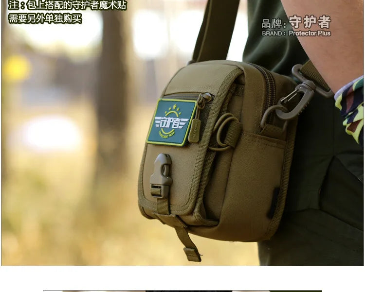 Hot Camouflage Print Waist Bag for Men